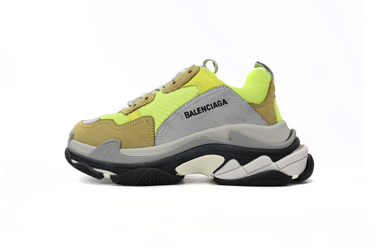 Balenciaga Triple Fluorescent Yellow 524039 W0903 1801