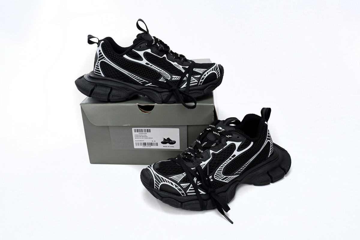 Balenciaga Black And White 542228 W2RB8 0102