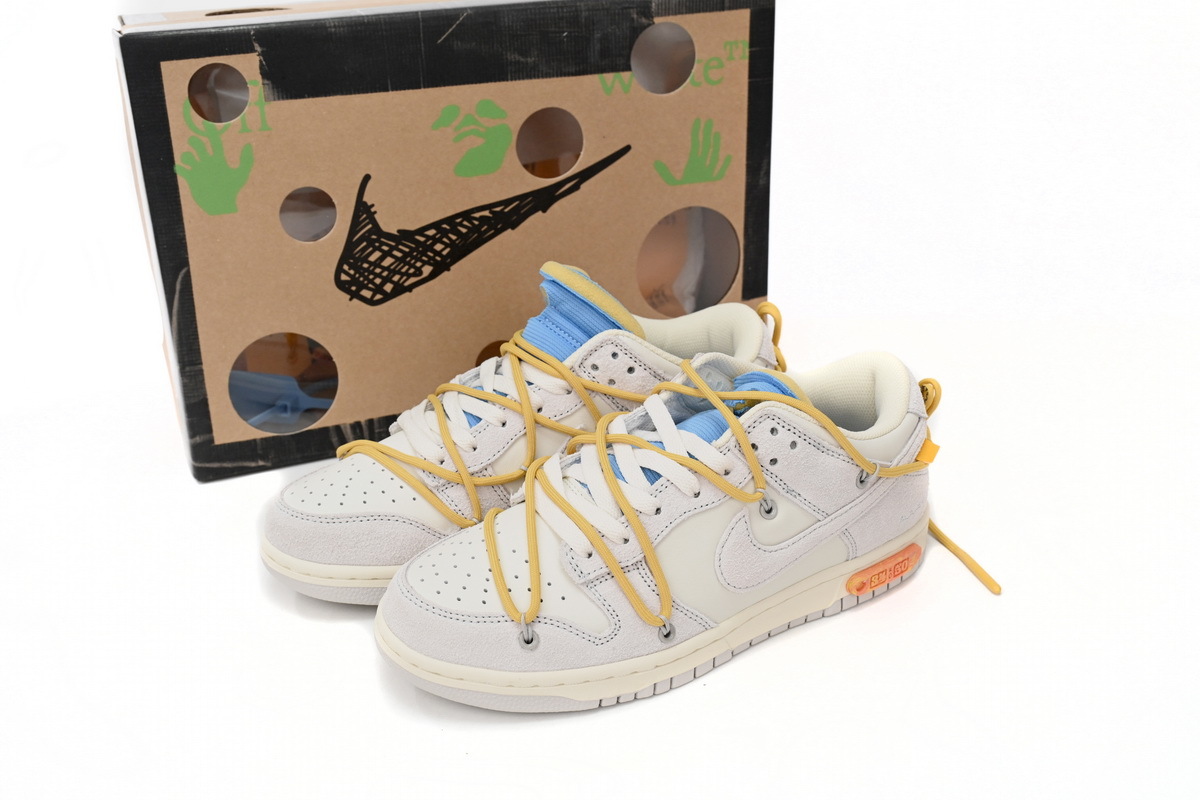 OFF WHITE x Nike Dunk SB Low The 50 NO.34 DJ0950-102
