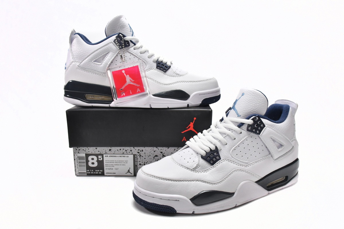 Jordan 4 Retro LS Legend Blue 314254-107