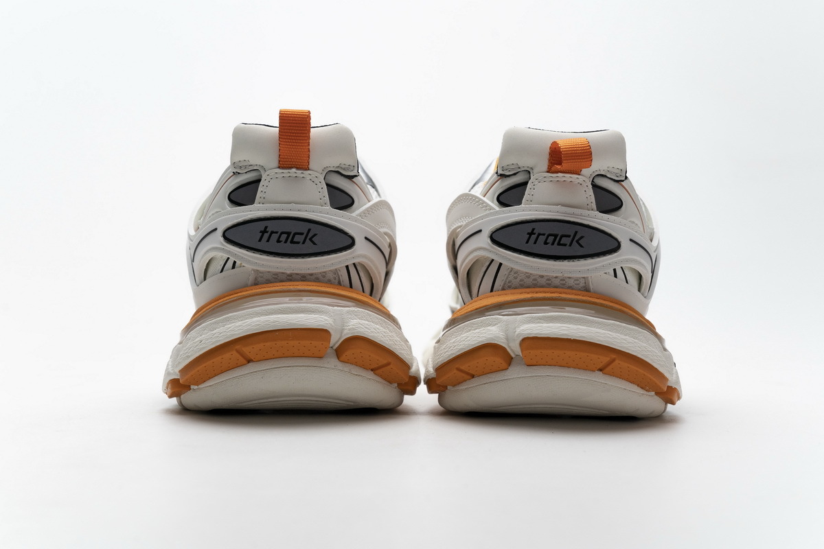Balenciaga Tess S.White Orange 542436 W1GB7 9059