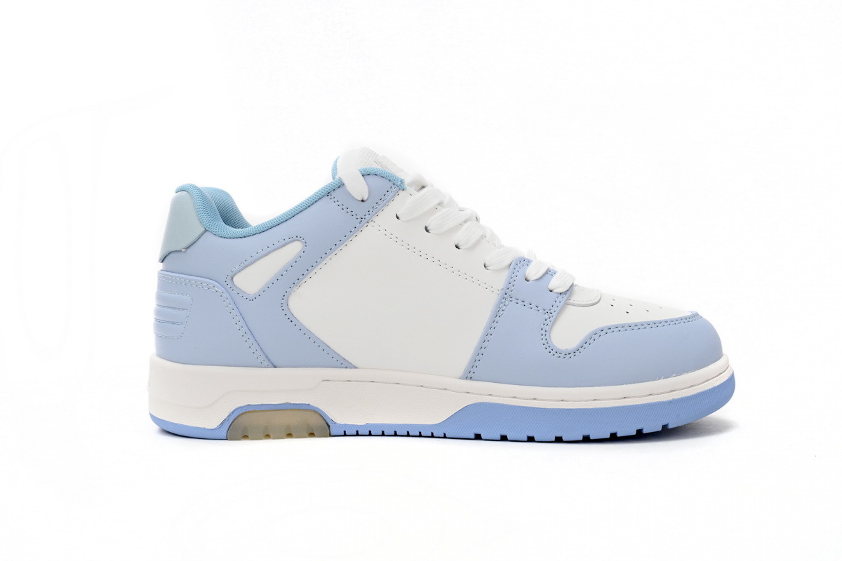 OFF-WHITE Out Of Office OOO Low Tops Blue Purple White OMIA189 C99LEA00 10140