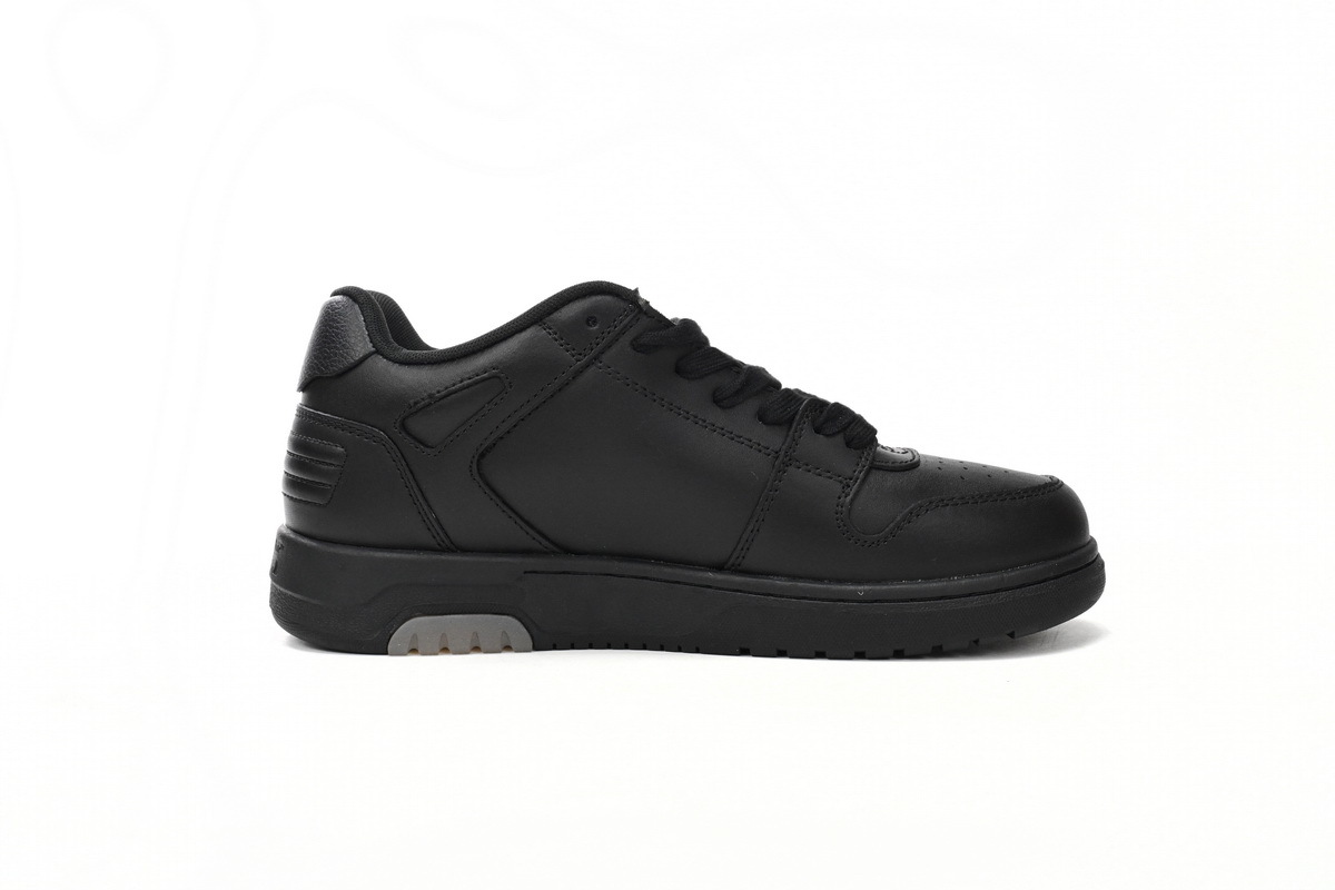 OFF-WHITE Out Of Office OOO For Walking Low Tops Black White OMIA18 9S21LEA00 41001