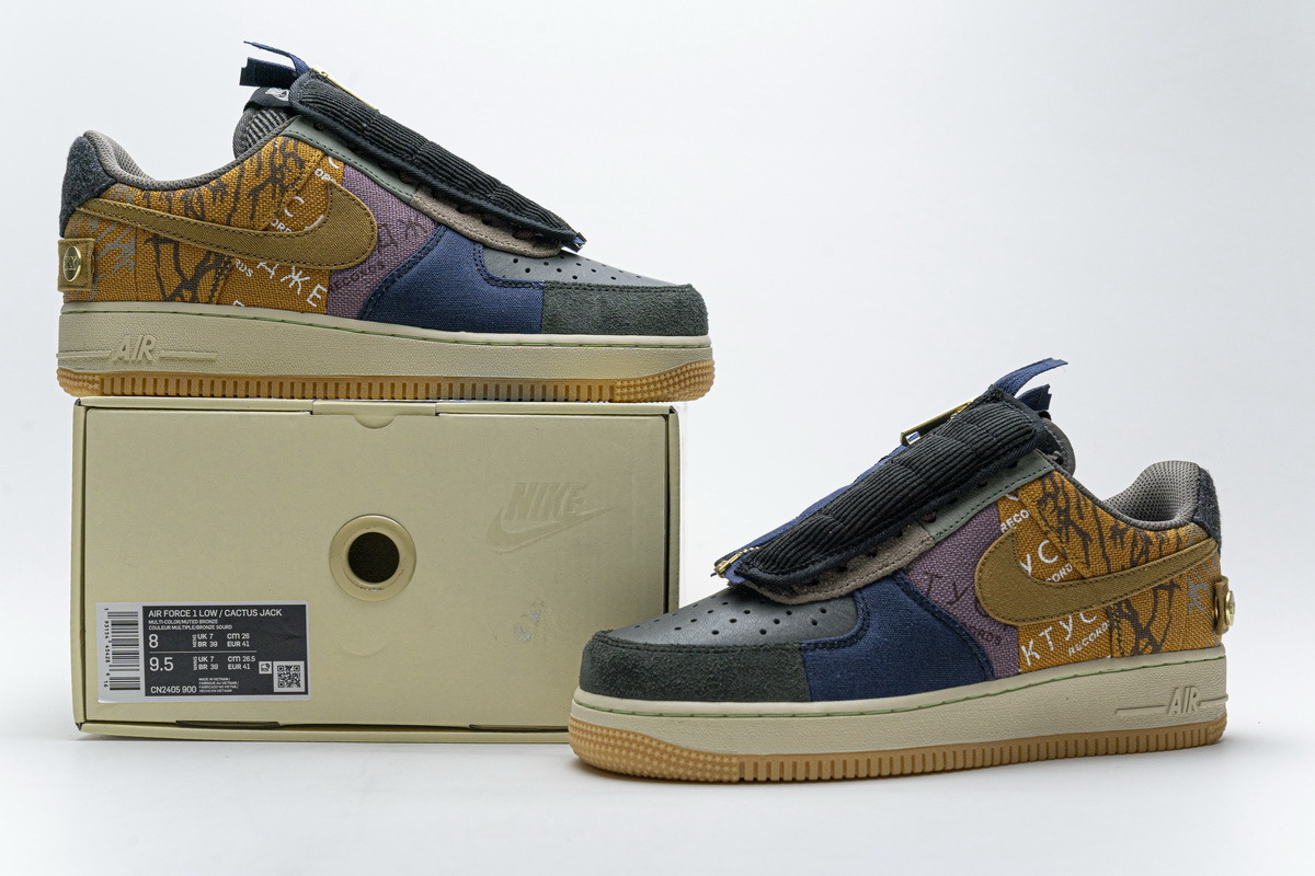 Nike Air Force 1 Low Travis Scott Cactus Jack CN2405-900