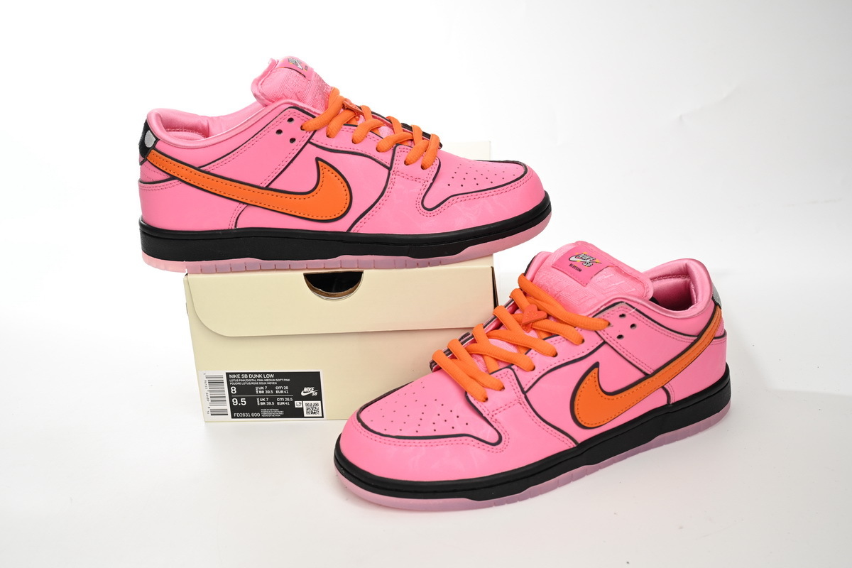 Powerpuff Girls x Nike SB Dunk Low Blossom FD2631-600