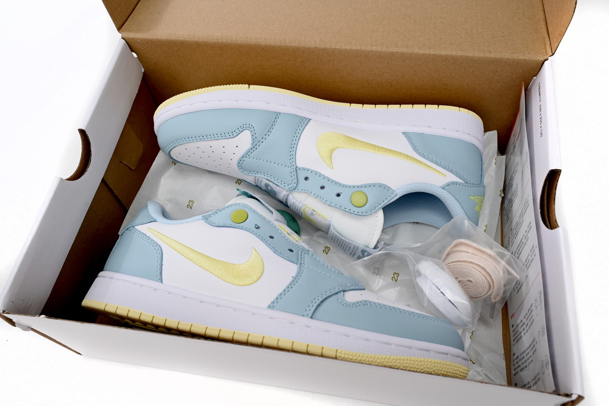 Air Jordan 1 Low Light Green AV3918-368