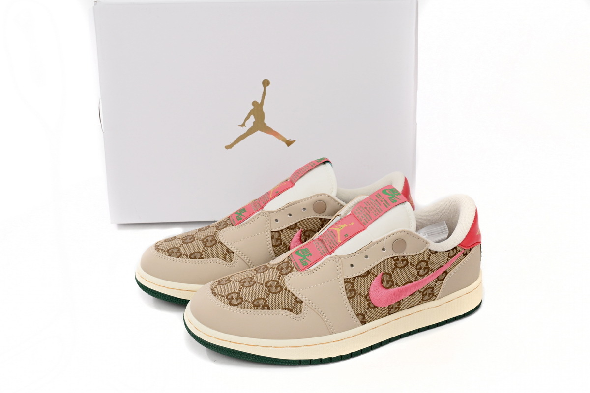 Air Jordan 1 Low Gucci Roseo AV3918-399