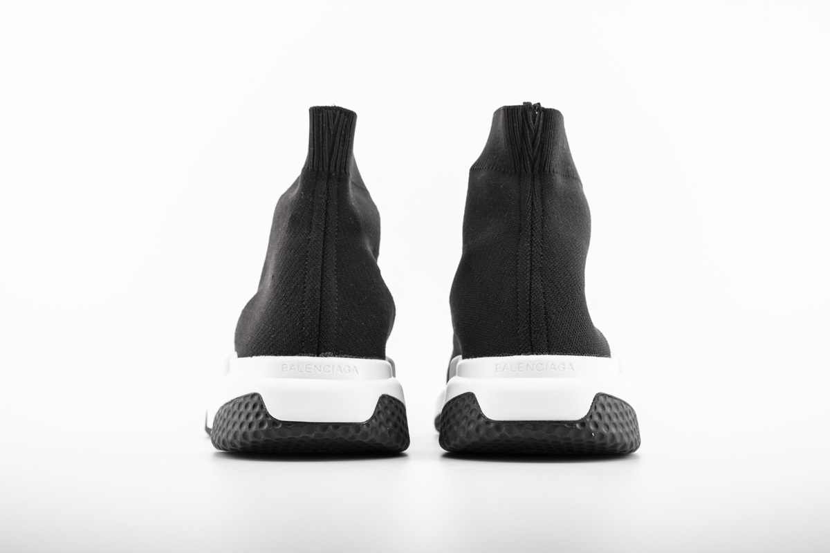 Balenciaga Speed Runner Black and White CA5TS