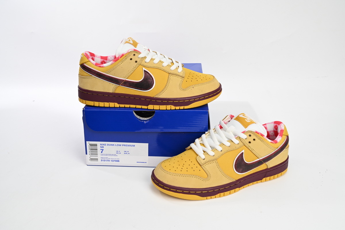 Nike SB Dunk Low Concepts Yellow Lobster 313170-137566