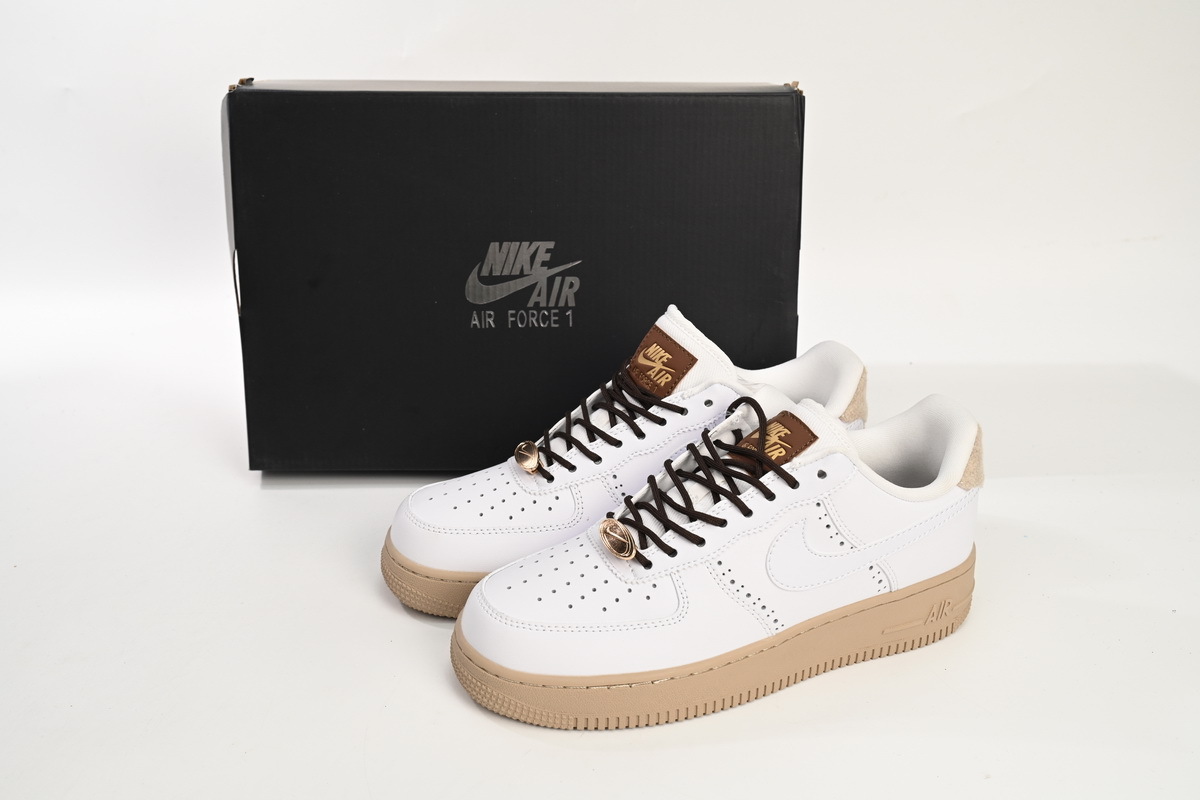 Nike Air Force 1 Low Brogue Sail Brown FV3700-112