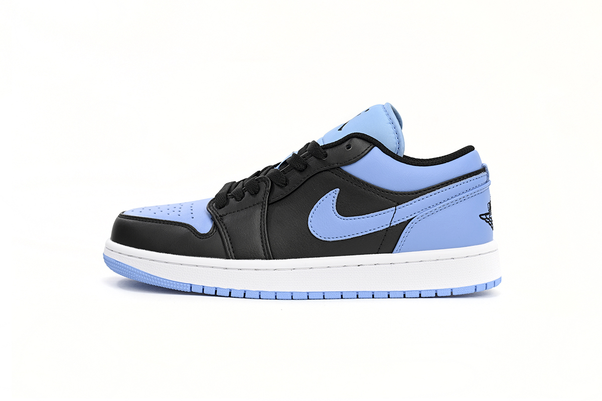 Air Jordan 1 Low Black University Blue 553558-041