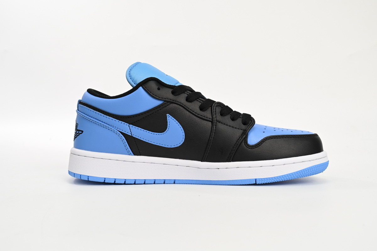 Air Jordan 1 Low Black University Blue 553558-041