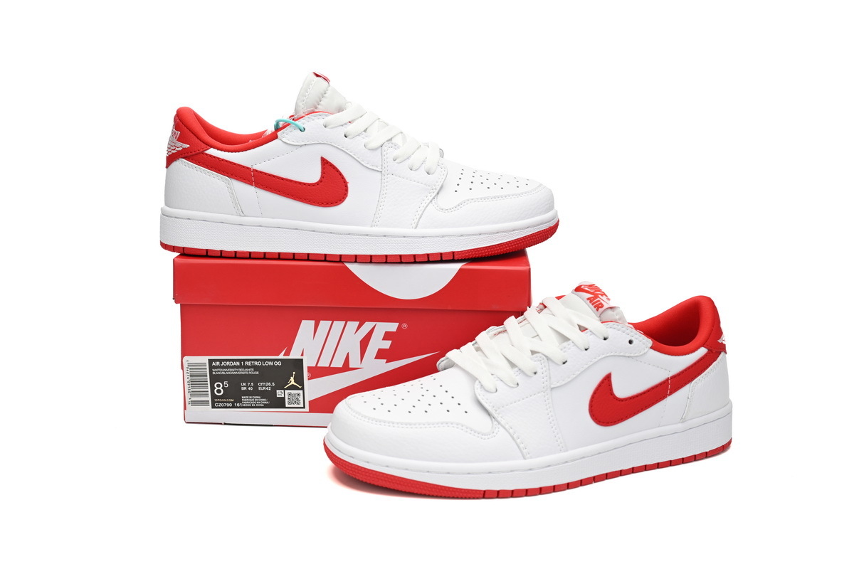Jordan 1 Retro Low OG University Red CZ0790-161