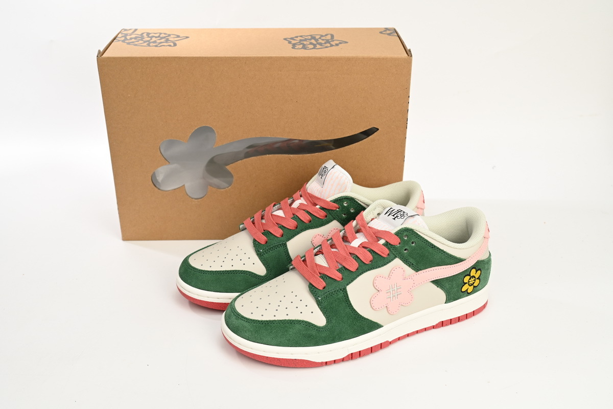 Nike SB Dunk Low WTP MOSS Solar Powder 1124-93-061