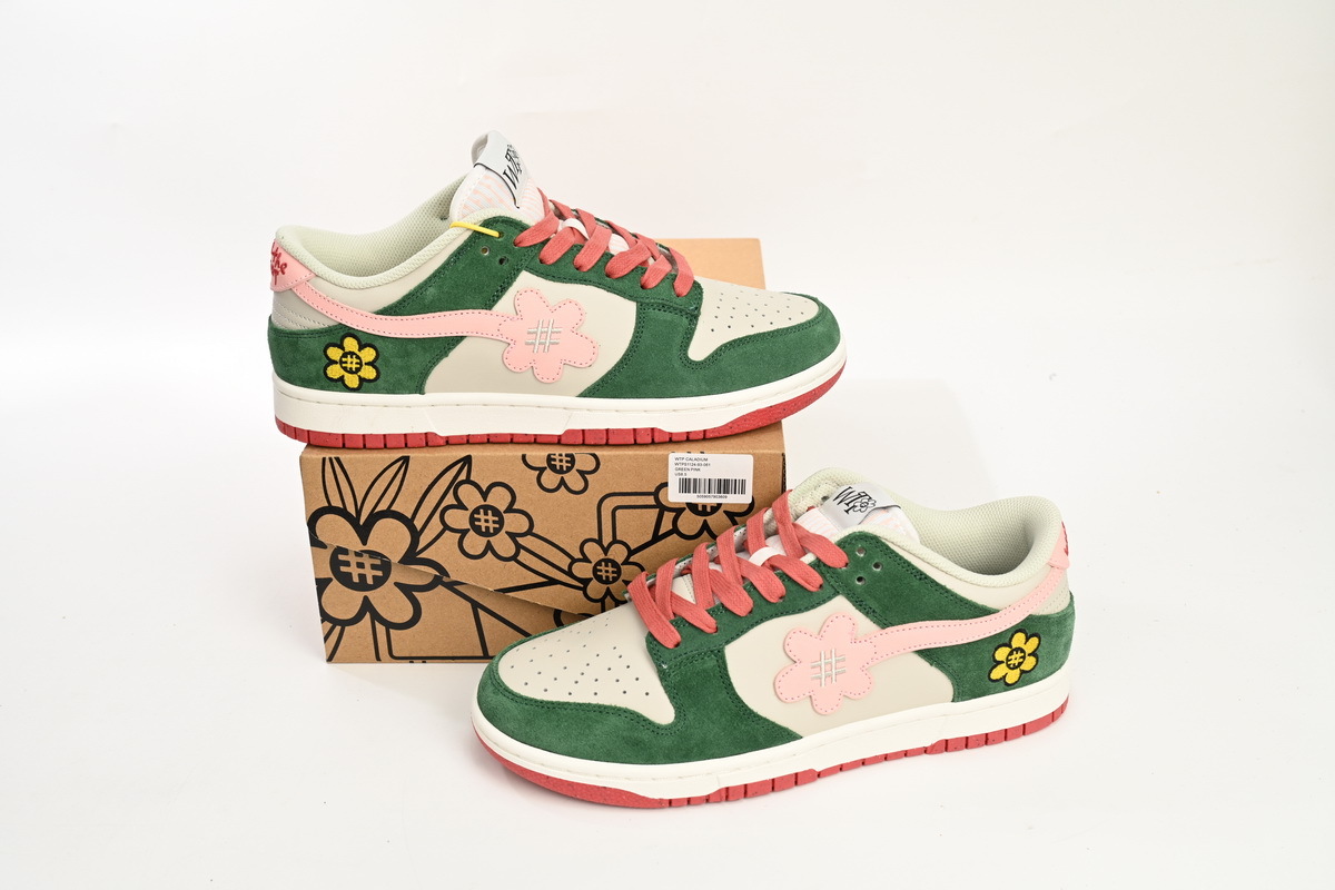 Nike SB Dunk Low WTP MOSS Solar Powder 1124-93-061