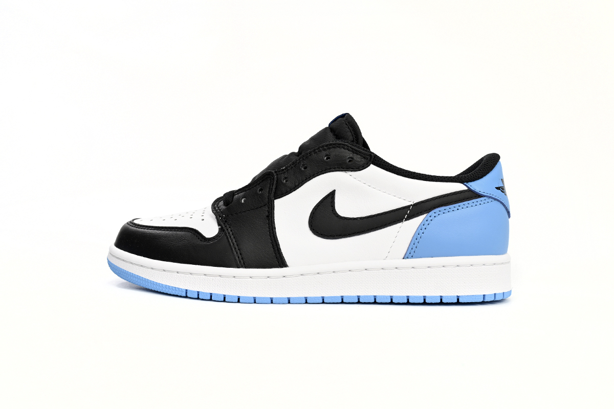 Jordan 1 Retro Low OG Black Dark Powder Blue CZ0790-104