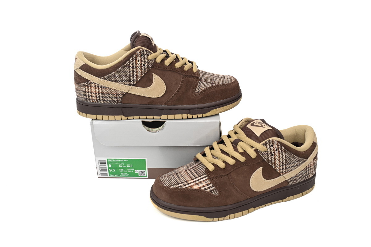 Nike Dunk Low Pro SB Tweed 304292-223
