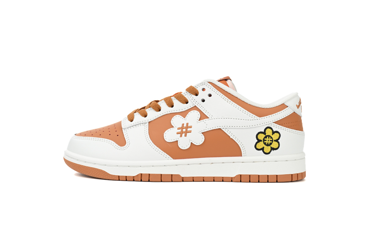 Nike SB Dunk Low WTP MOSS Beige Sun Orange 1124-93-100