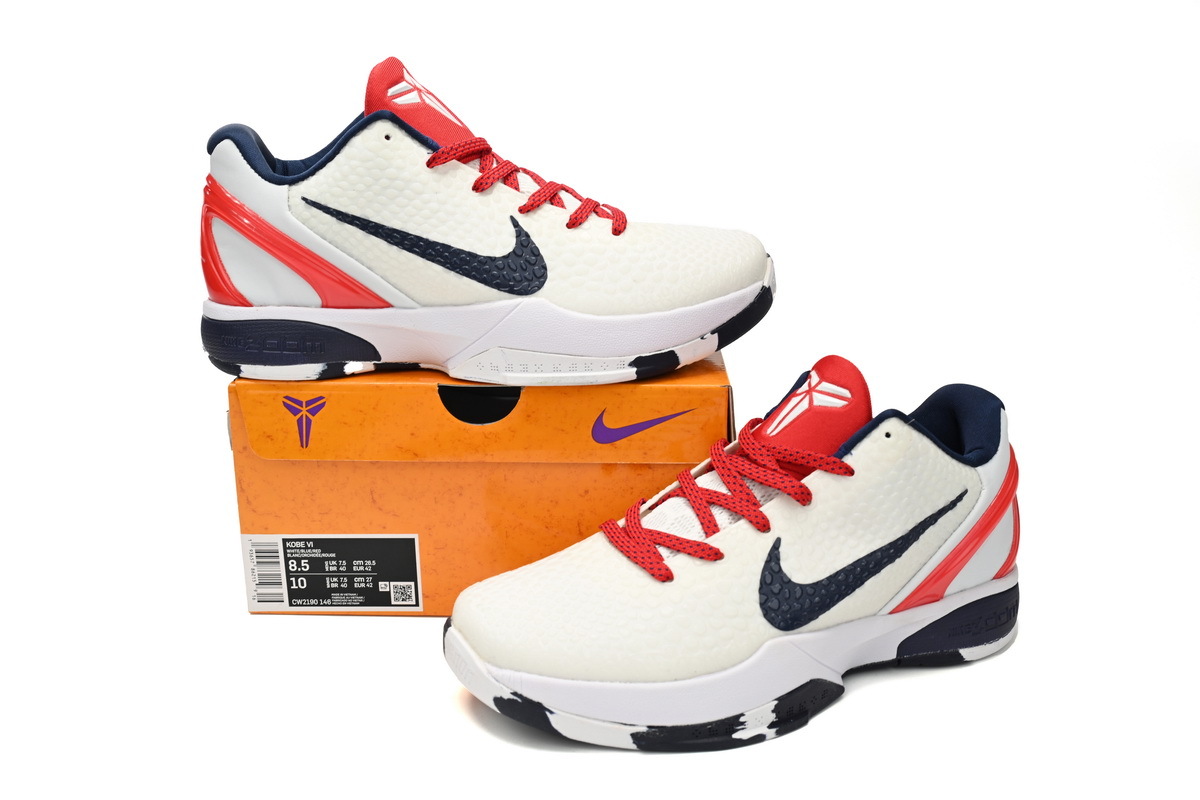 Nike Kobe 6 Protro Team USA CW2190-146