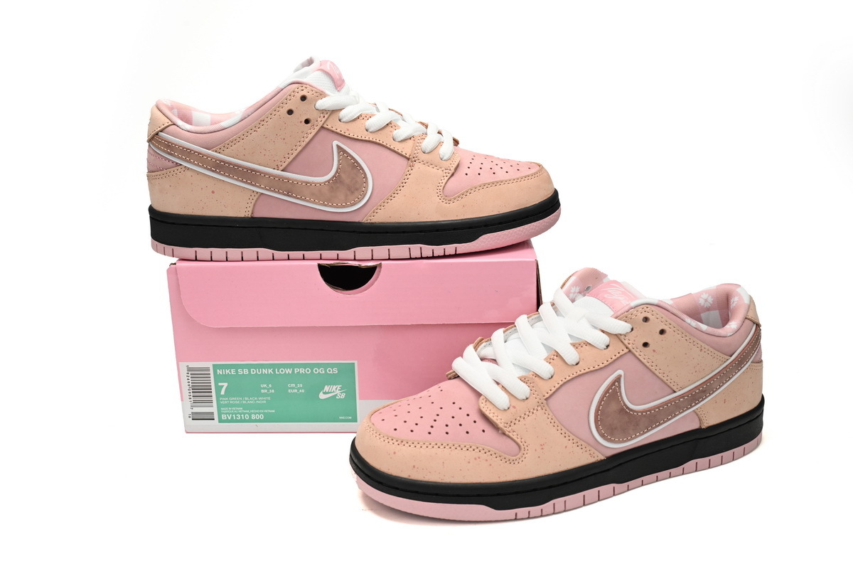 Nike SB Dunk Low Concepts Pink Lobster BV1310-800