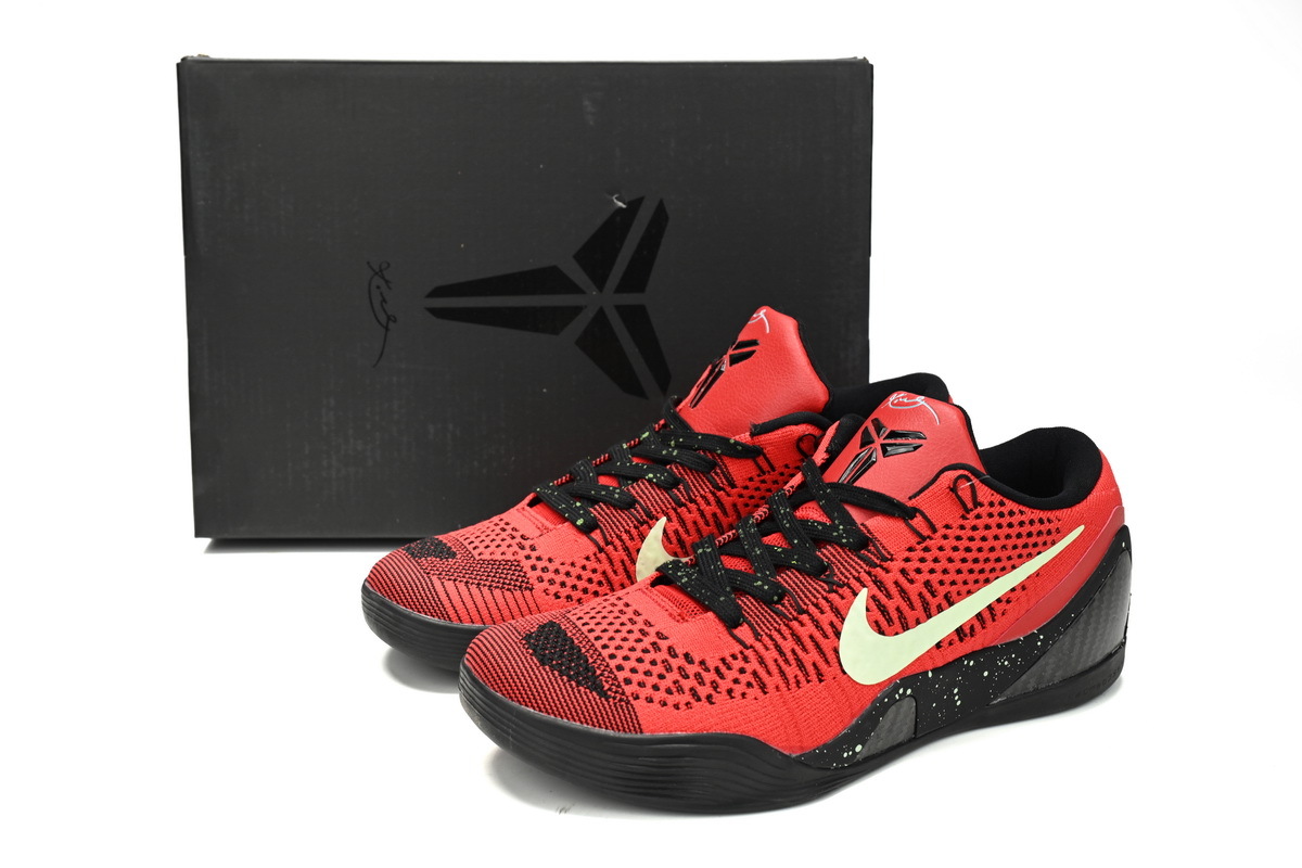 Nike Kobe 9 Elite Low University Red 653456-601