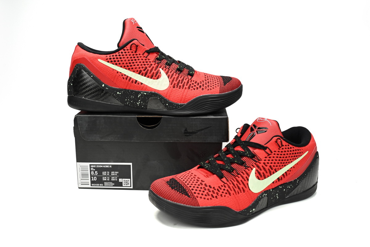 Nike Kobe 9 Elite Low University Red 653456-601