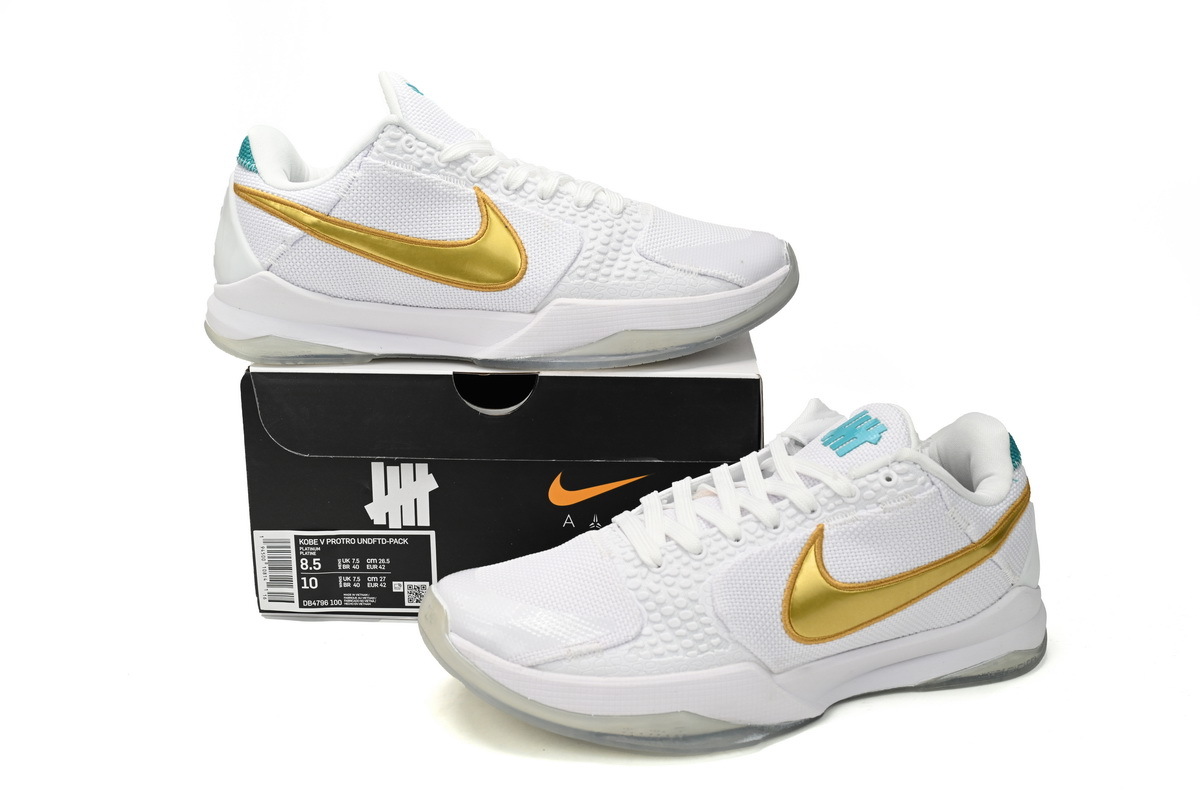 Nike Kobe 5 Protro Undefeated What If White DB4796-100