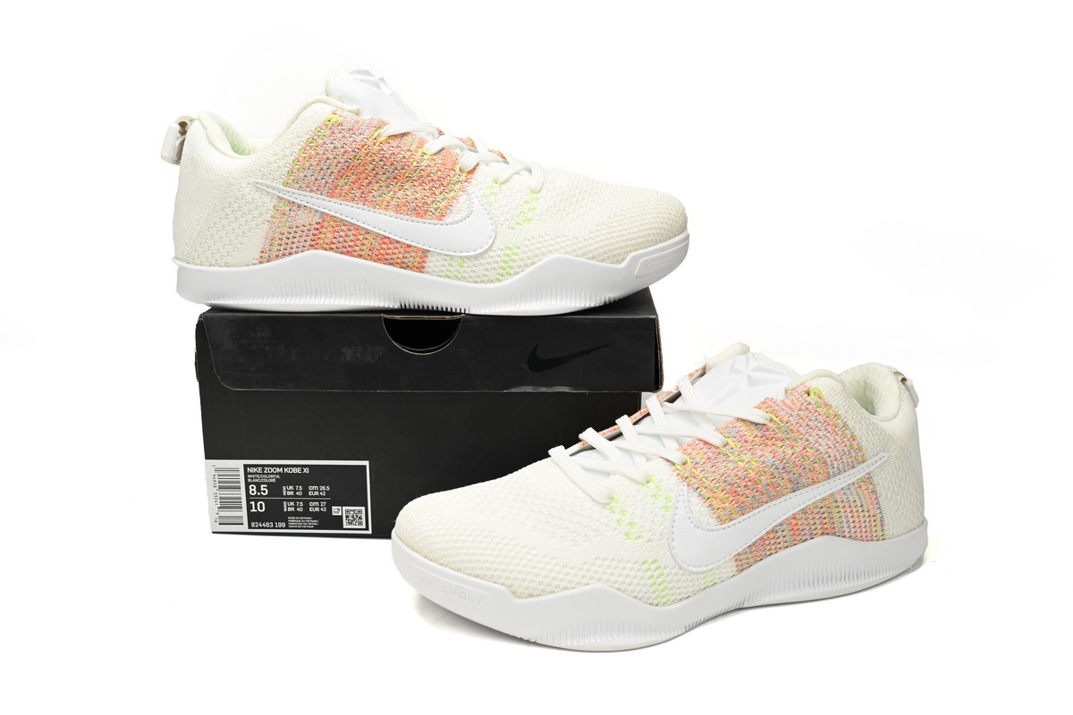 Kobe 11 Elite Low 4KB White Horse 824463-199