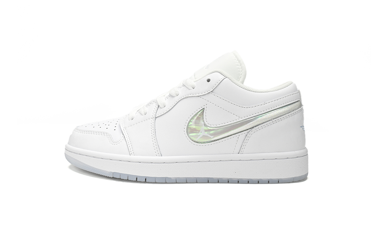 Jordan 1 Low Glitter Swoosh FQ9112-100