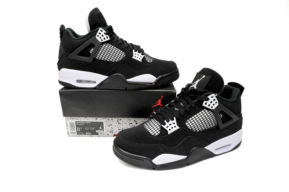 Air Jordan 4 Retro White Thunder FQ8138-001