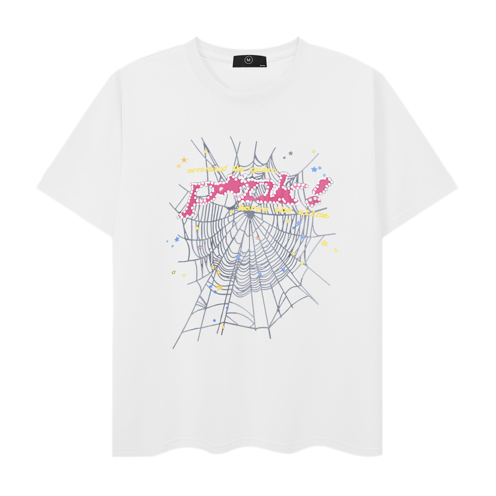 Sp5der Worldwide Men's T-Shirt White
