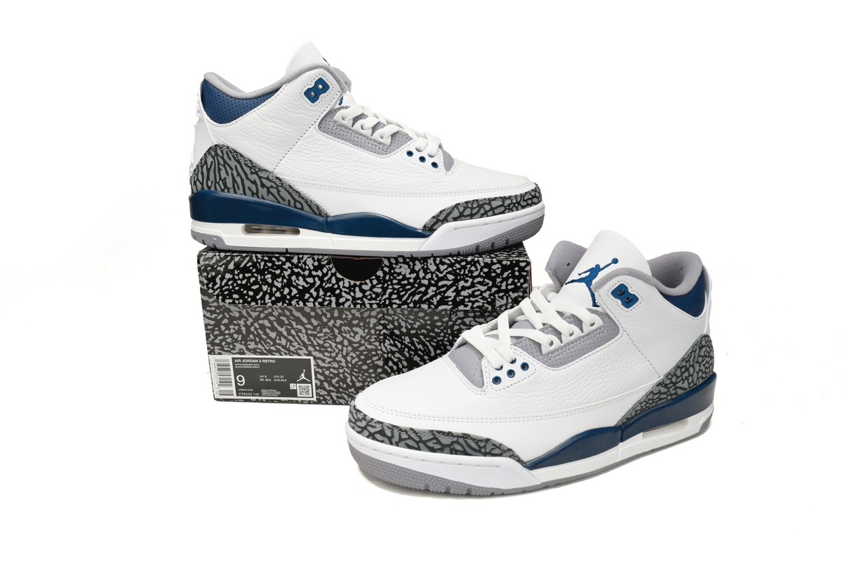 Jordan 3 Retro Midnight Navy CT8532-140