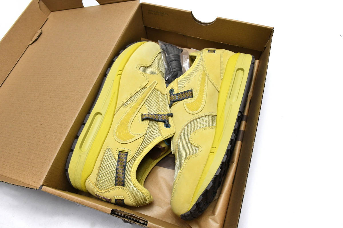 Nike Air Max 1 Travis Scott Cactus Jack Saturn Gold DO9392-700