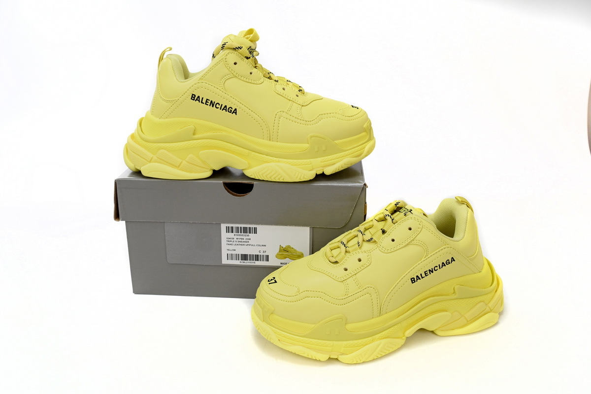 Balenciaga All Yellow 524039 W1FB6 2308
