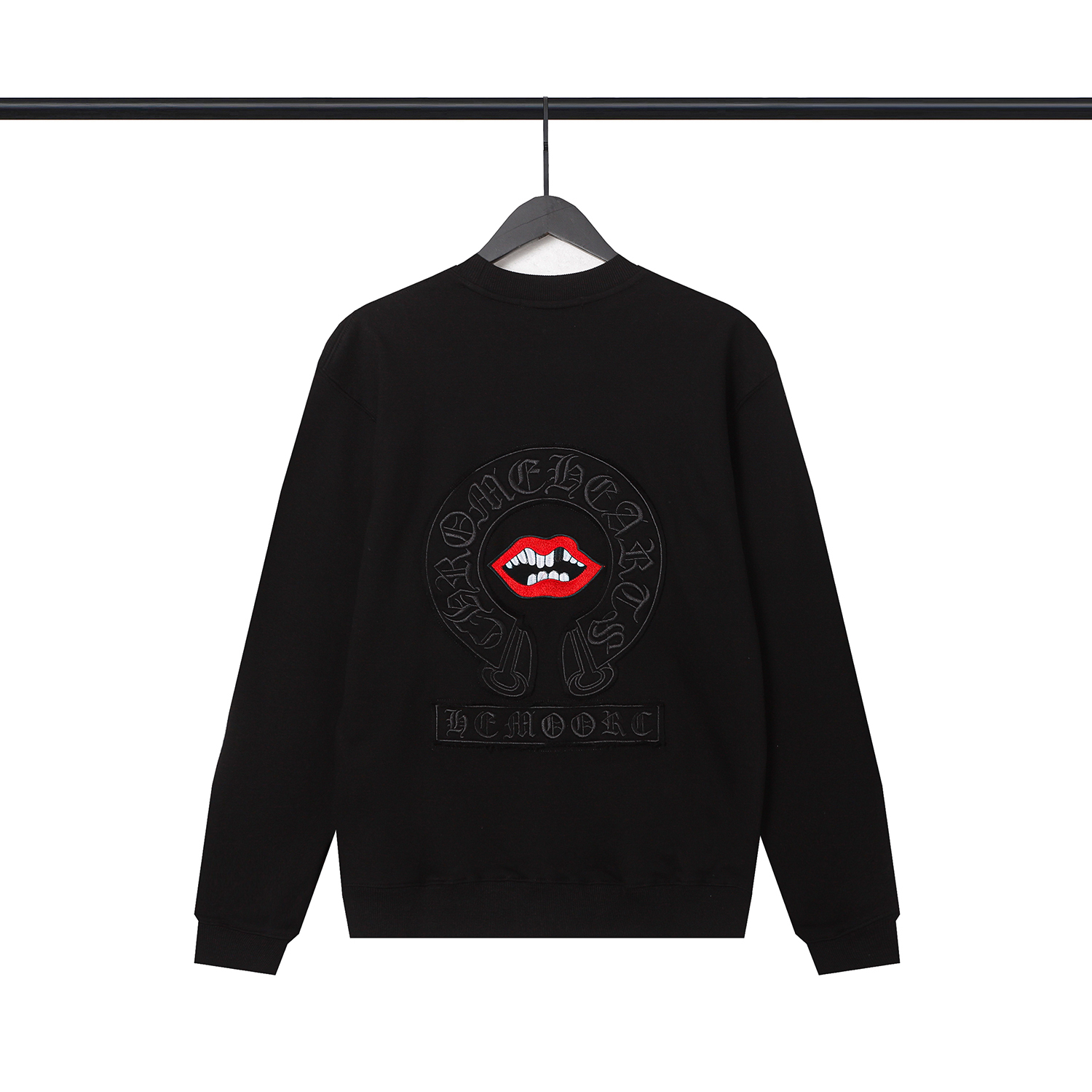 Chrome Heart Black and White Hoodie 8309