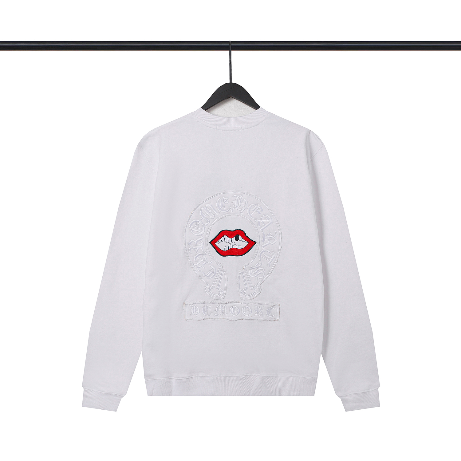 Chrome Heart Black and White Hoodie 8309