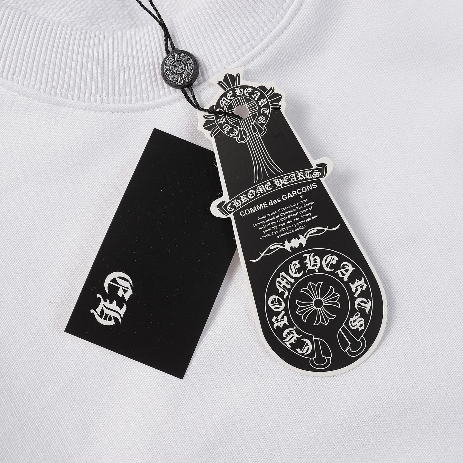 Chrome Heart Black and White Hoodie 8309
