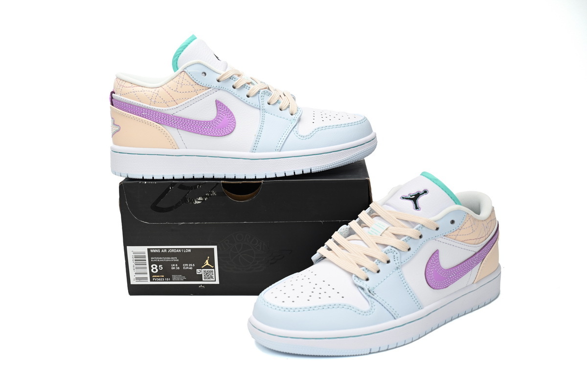 Jordan 1 Low Multi-Color Sashiko FV3623-151