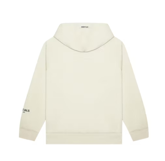 Fear of God Essentials Pullover Hoodie Applique Logo Buttercream