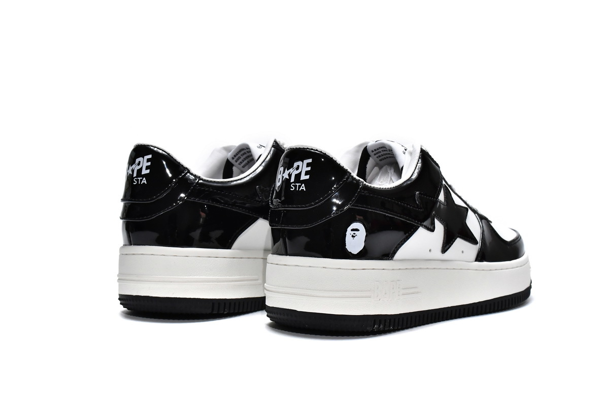 A Bathing Ape Bape Sta Low Black 1G70-109-0001