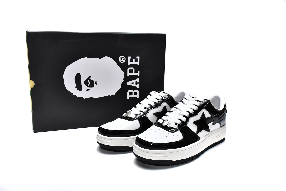 A Bathing Ape Bape Sta Low Black 1G70-109-0001