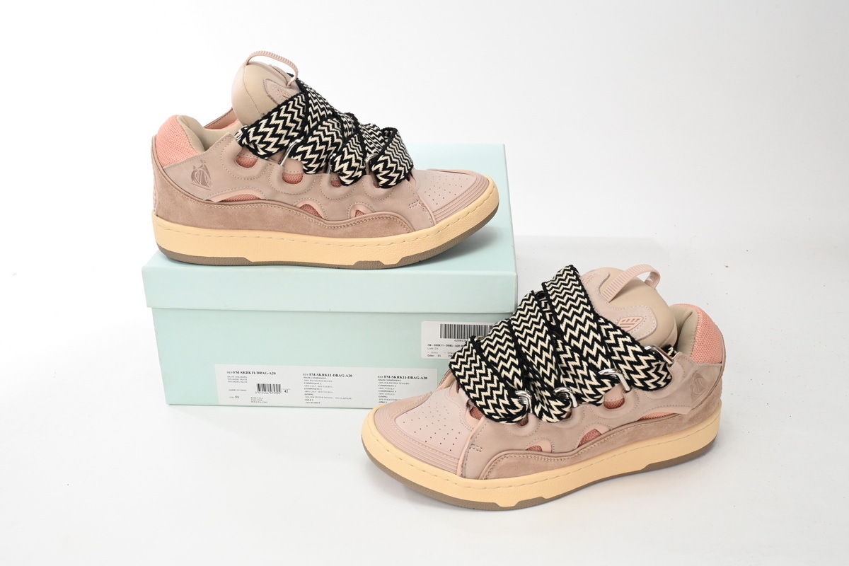 Lanvin Leather Curb Pink FM-SKRK11-DRAG-A2051