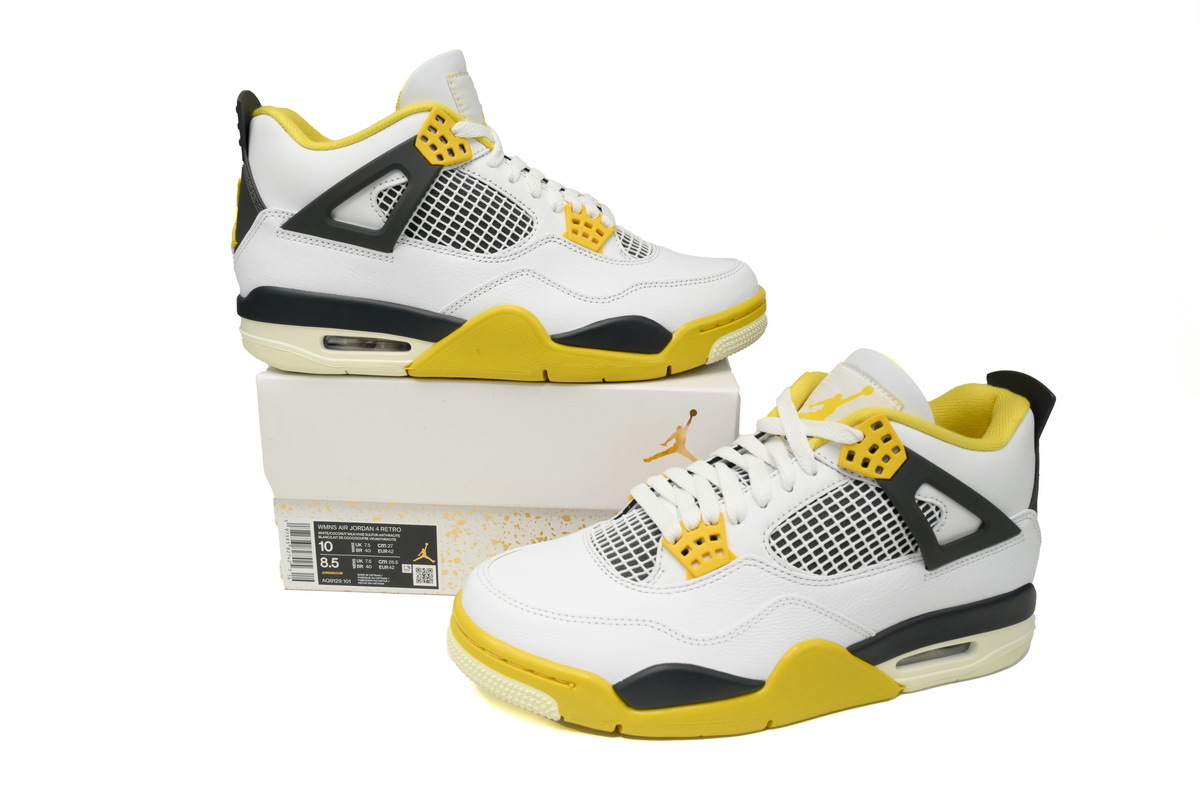 Air Jordan 4 Vivid Sulfur AQ9129-101