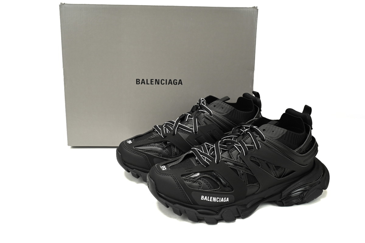 Balenciaga Track Sock Sneaker Black 736328 W3SKC 0102