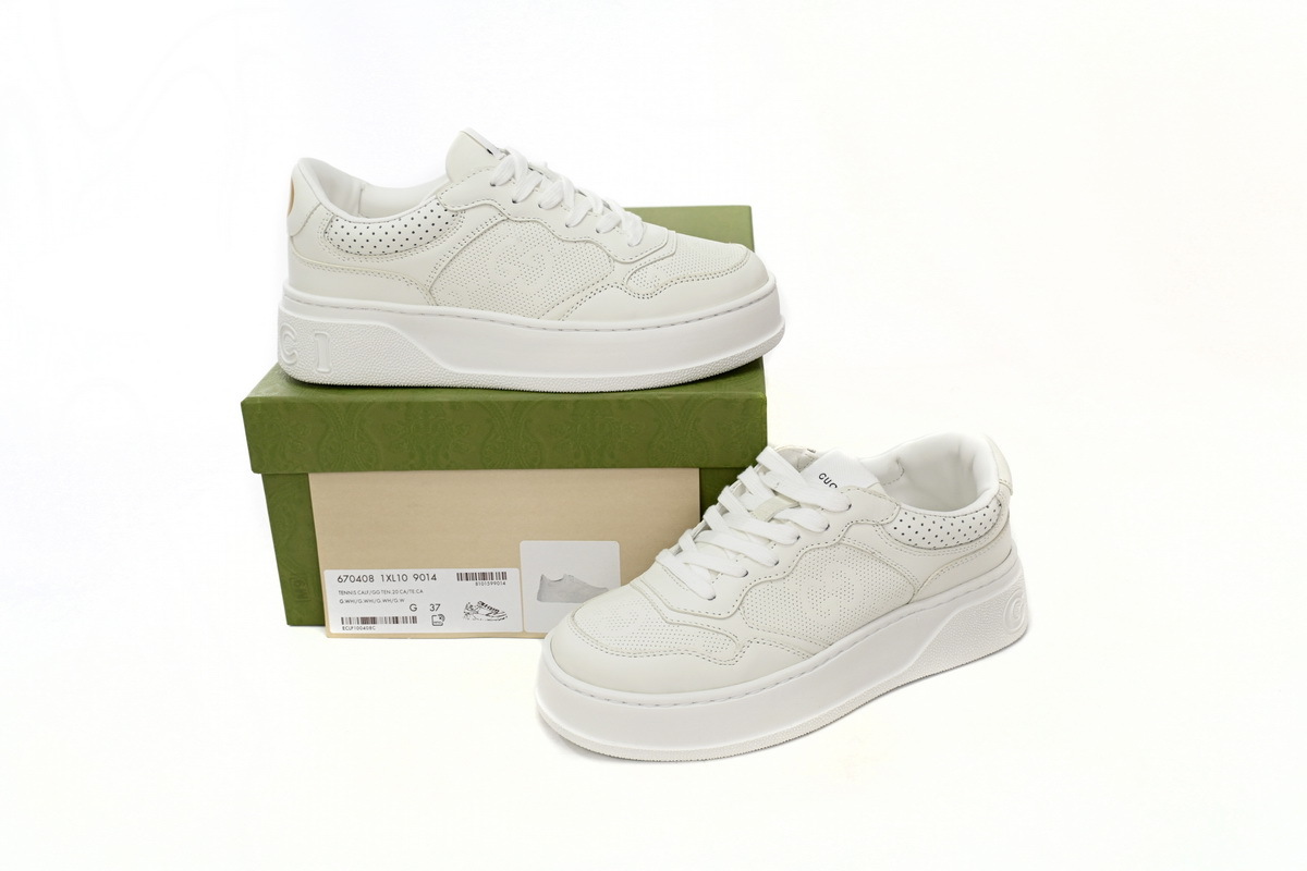 Gucci GG Sneaker White 670408 1XL10 9014
