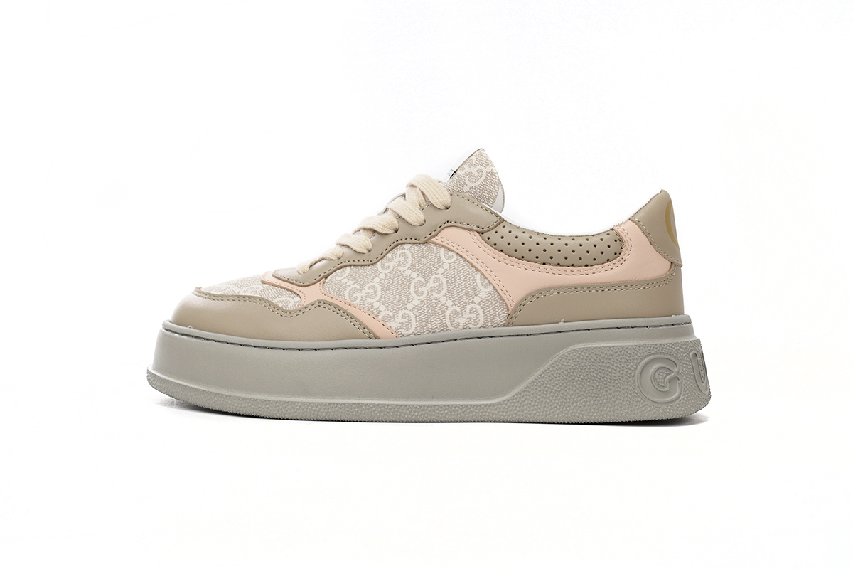 Gucci GG Sneaker Wheat Pink 700775 UPG90 9595