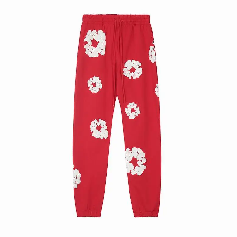 Denim Tears The Cotton Wreath Sweatpants Red