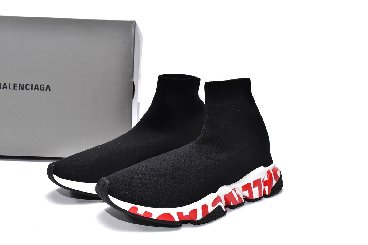 Balenciaga Speed Runner Black and Red