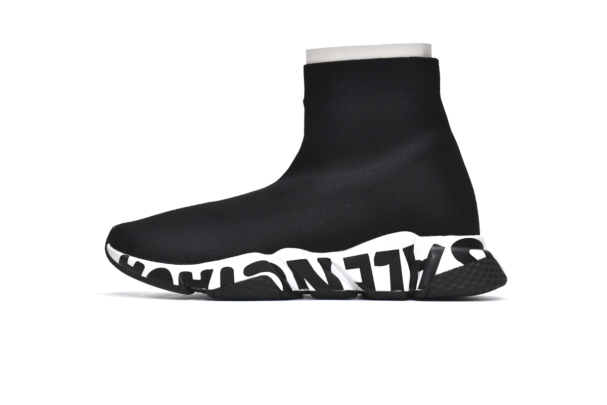 Balenciaga Speed Trainer Graffiti Black