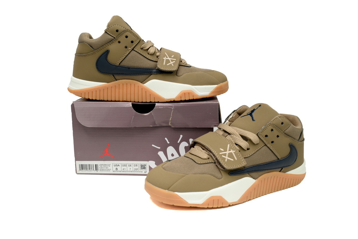 Travis Scott x Jordan Cut The Check Olive FZ8117-941